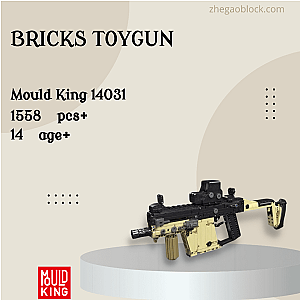 MOULD KING Block 14031 Bricks Toygun Military