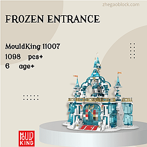 MOULD KING Block 11007 Frozen Entrance Modular Building