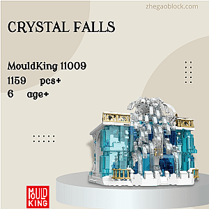 MOULD KING Block 11009 Crystal Falls Modular Building