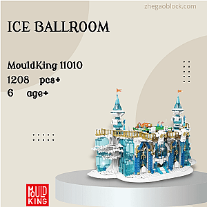 MOULD KING Block 11010 Ice Ballroom Modular Building