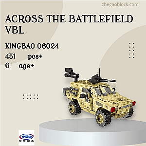 XINGBAO Block 06024 Across The Battlefield VBL Military