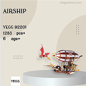 YEGG Block 92201 Airship Creator Expert