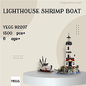 YEGG Block 92207 Lighthouse Shrimp Boat Creator Expert