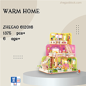 ZHEGAO Block 612016 Warm Home Creator Expert