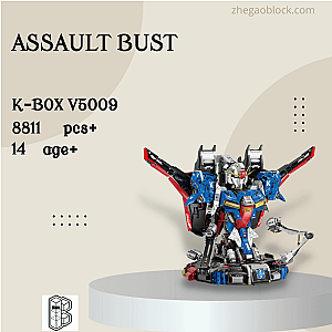 K-Box Block V5009 Assault Bust Movies and Games