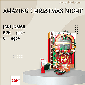 JAKI Block JK5155 Amazing Christmas Night Creator Expert