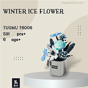TuoMu Block T6006 Winter Ice Flower Creator Expert