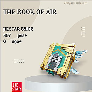 JIESTAR Block 58102 The Book Of Air Movies and Games