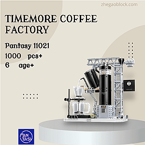 Pantasy Block 11021 Timemore Coffee Factory Creator Expert