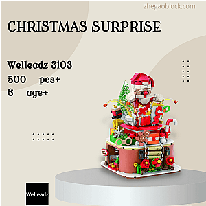 Welleadz Block 3103 Christmas Surprise Creator Expert