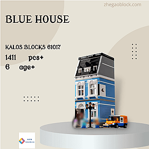 KALOS BLOCKS Block 61017 Blue House Modular Building