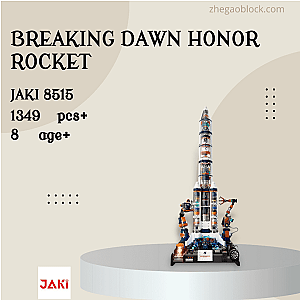 JAKI Block 8515 Breaking Dawn Honor Rocket Space