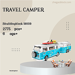 Bbuildingblock Block 19009 Travel Camper Technician