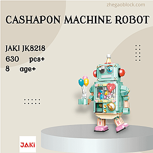JAKI Block JK8218 Cashapon Machine Robot Creator Expert