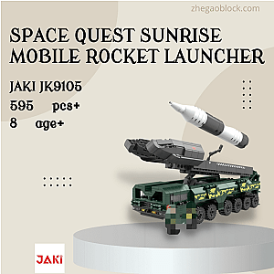 JAKI Block JK9105 Space Quest Sunrise Mobile Rocket Launcher Military