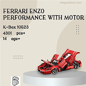 K-Box Block 10523 Ferrari Enzo Performance With Motor Technician