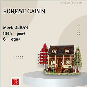 MORK Block 031074 Forest Cabin Creator Expert