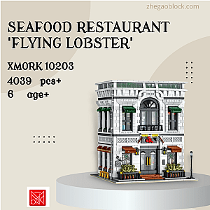 MORK Block 10203 Seafood Restaurant 'Flying Lobster' Modular Building