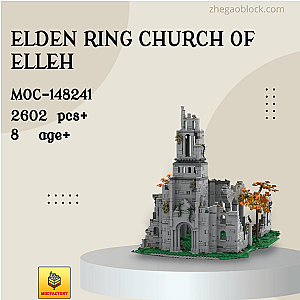 MOC Factory Block 148241 Elden Ring Church of Elleh Modular Building