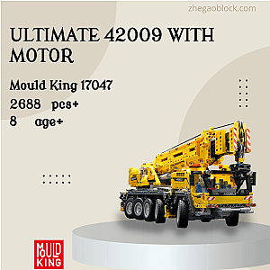 MOULD KING Block 17047 Ultimate 42009 With Motor Technician