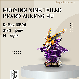 K-Box Block 10524 Huoying Nine Tailed Beard Zuneng Hu Movies and Games
