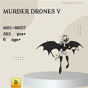 MOC Factory Block 89217 Murder Drones V Movies and Games