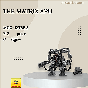 MOC Factory Block 137552 The Matrix APU Movies and Games