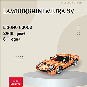 LISONG Block 66002 Lamborghini Miura SV Technician