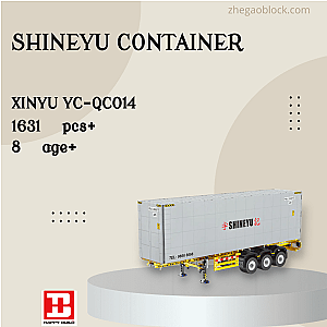 HAPPY BUILD Block YC-QC014 ShineYU Container Technician