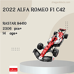 Rastar Block 94410 2022 Alfa Romeo F1 C42 Technician