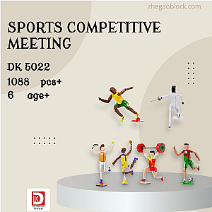 DK Block 5022 SPORTS COMPETITIVE MEETING Creator Expert