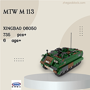 XINGBAO Block 06050 MTW M 113 Military