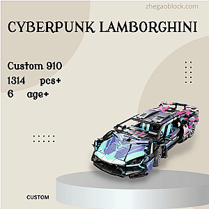 Custom Block 910 Cyberpunk Lamborghini Technician
