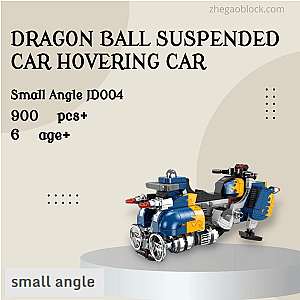 Small Angle Block JD004 Dragon Ball Suspended Car Hovering Car Creator Expert