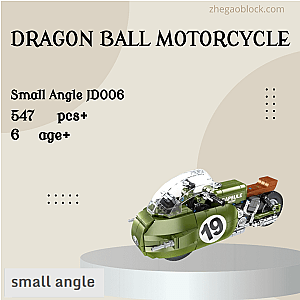 Small Angle Block JD006 Dragon Ball Motorcycle Creator Expert