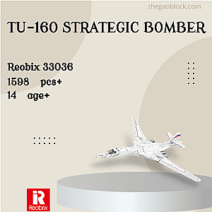 REOBRIX Block 33036 TU-160 Strategic Bomber Military