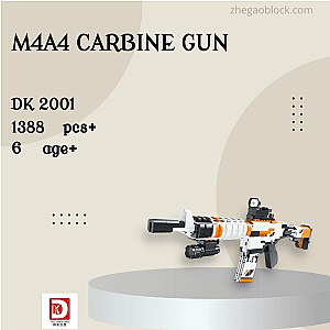 DK Block 2001 M4A4 Carbine Gun Military