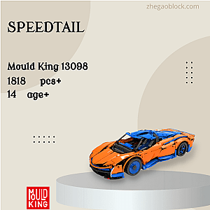 MOULD KING Block 13098 Speedtail Technician