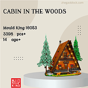 MOULD KING Block 16053 Cabin In The Woods Creator Expert
