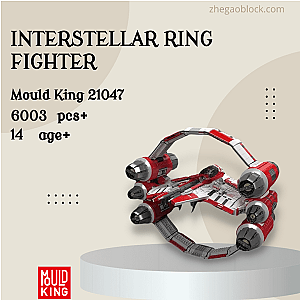 MOULD KING Block 21047 Interstellar Ring Fighter Star Wars