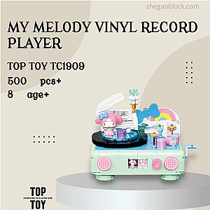 TOPTOY Block TC1909 My Melody Vinyl Record Player Creator Expert