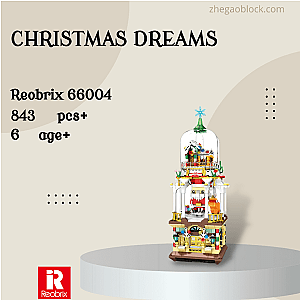 REOBRIX Block 66004 Christmas Dreams Creator Expert