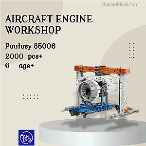 Pantasy Block 85006 Aircraft Engine Workshop Technician