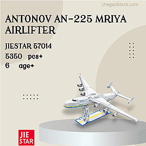 JIESTAR Block 57014 Antonov An-225 Mriya Airlifter Technician