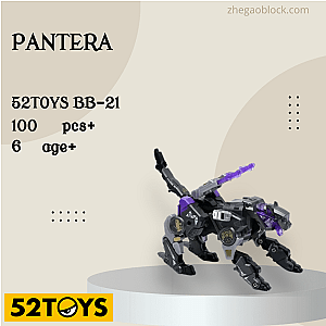 52TOYS Block BB-21 Pantera Creator Expert