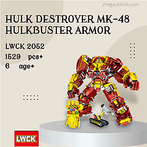 LWCK Block 2052 Hulk Destroyer MK-48 Hulkbuster Armor Movies and Games