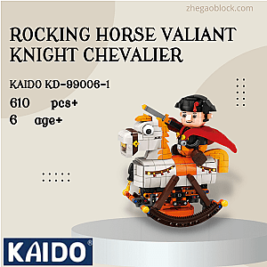 KAIDO Block KD-99006-1 Rocking Horse Valiant Knight Chevalier Creator Expert