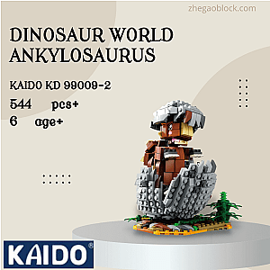 KAIDO Block KD 99009-2 Dinosaur World Ankylosaurus Creator Expert