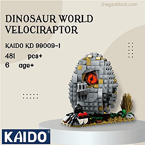 KAIDO Block KD 99009-1 Dinosaur World Velociraptor Creator Expert