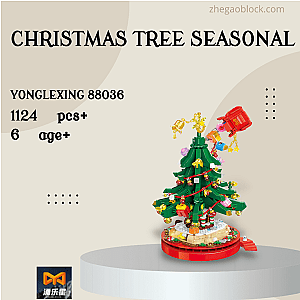 YONGLEXING Block 88036 Christmas Tree Seasonal Creator Expert
